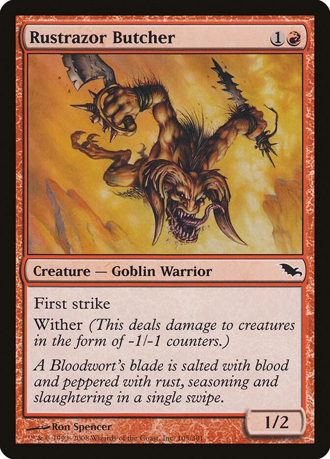 Rustrazor Butcher, Shadowmoor 105