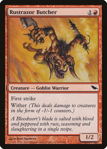 Rustrazor Butcher, Shadowmoor 105