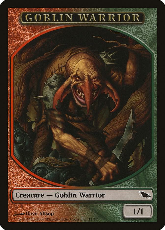 Goblin Warrior Token, Shadowmoor 11