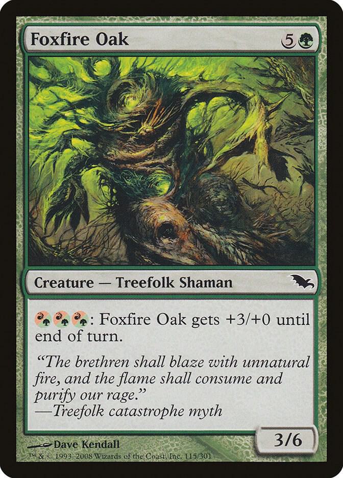 Foxfire Oak, Shadowmoor 115