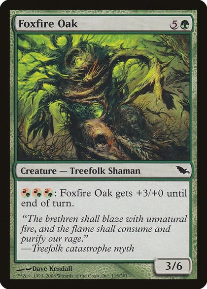Foxfire Oak, Shadowmoor 115