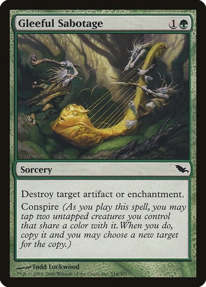 Gleeful Sabotage, Shadowmoor 116