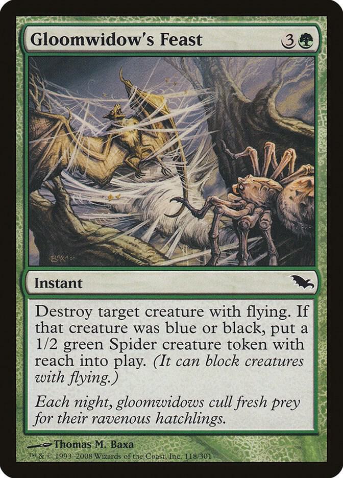 Gloomwidow's Feast, Shadowmoor 118