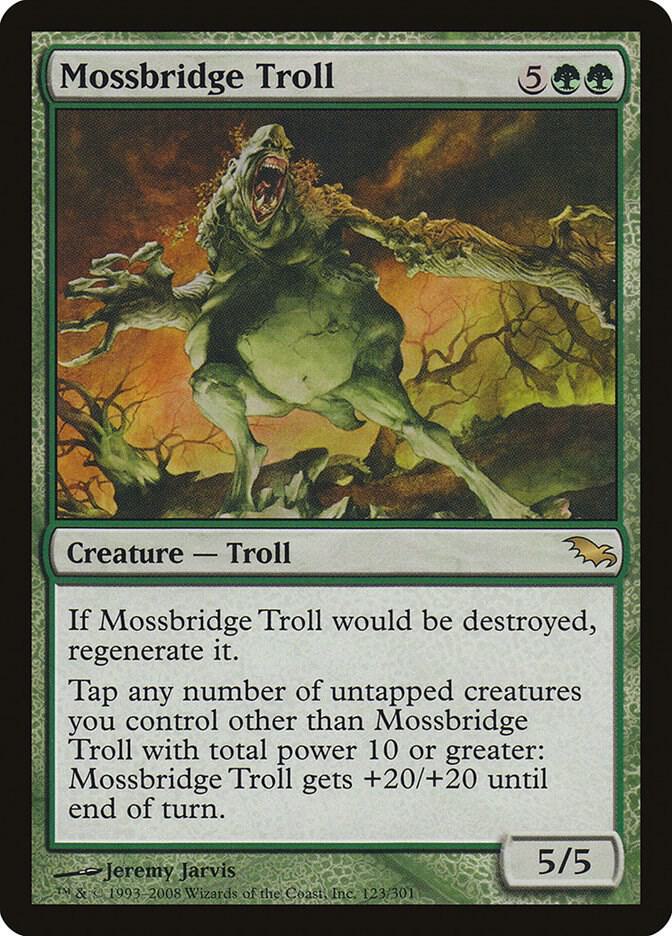 Mossbridge Troll, Shadowmoor 123