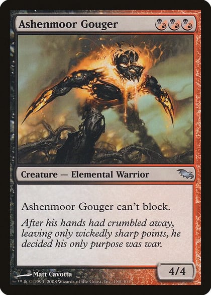 Ashenmoor Gouger, Shadowmoor 180