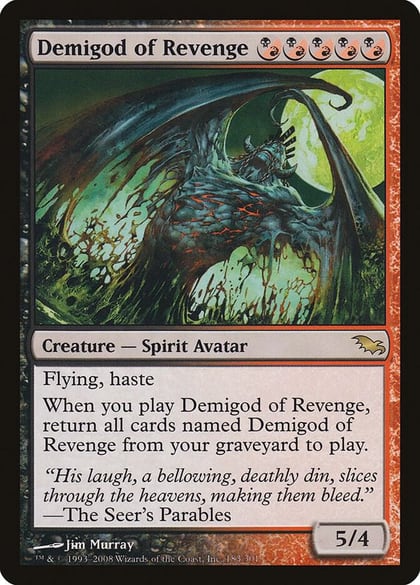 Demigod of Revenge, Shadowmoor 183
