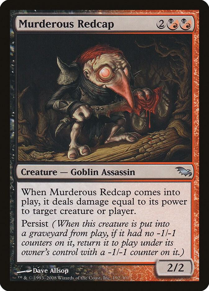Murderous Redcap, Shadowmoor 192