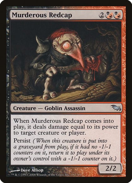 Murderous Redcap, Shadowmoor 192