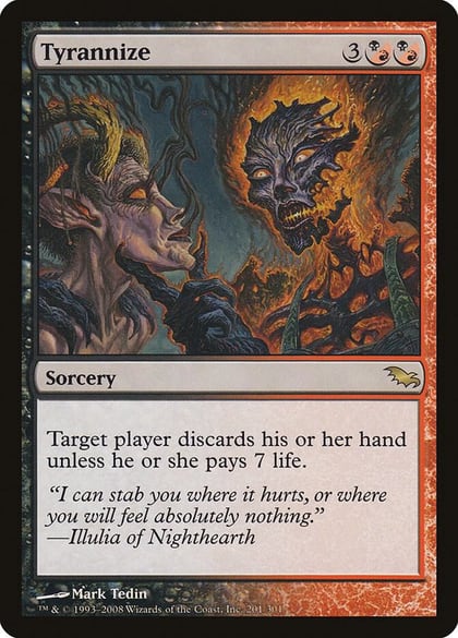 Tyrannize, Shadowmoor 201