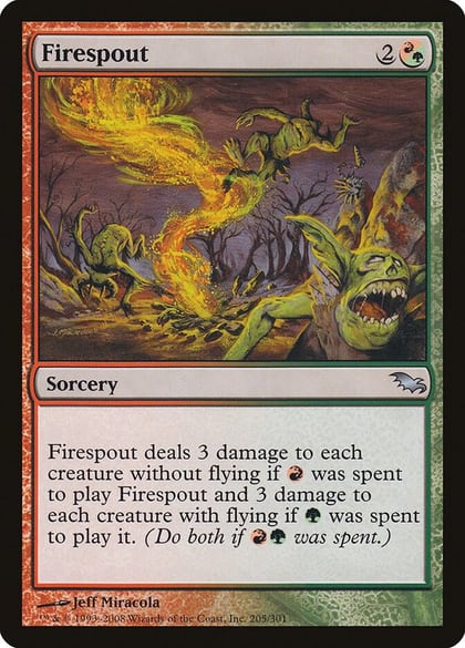 Firespout, Shadowmoor 205