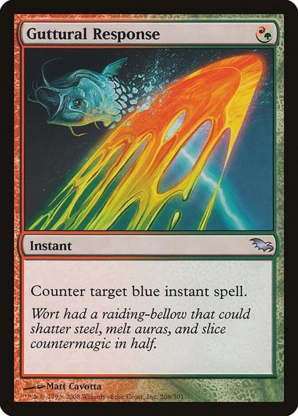 Guttural Response, Shadowmoor 208
