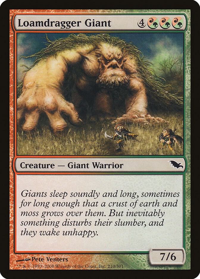 Loamdragger Giant, Shadowmoor 210