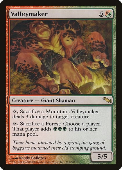 Valleymaker, Shadowmoor 221