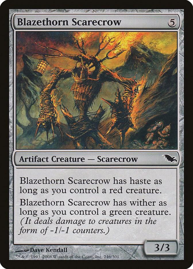 Blazethorn Scarecrow, Shadowmoor 246