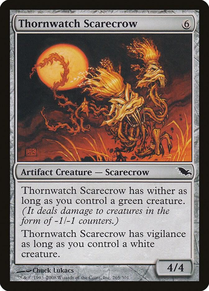 Thornwatch Scarecrow, Shadowmoor 265