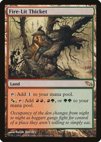 Fire-Lit Thicket, Shadowmoor 271