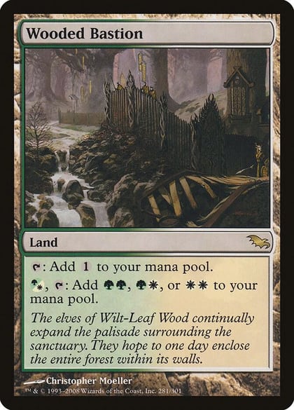 Wooded Bastion, Shadowmoor 281