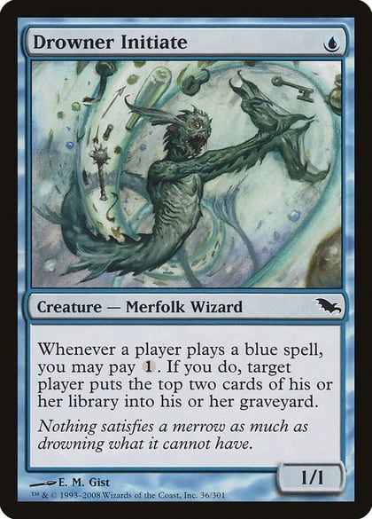 Drowner Initiate, Shadowmoor 36