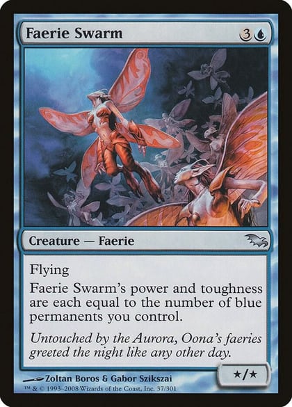 Faerie Swarm, Shadowmoor 37
