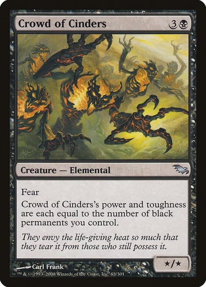Crowd of Cinders, Shadowmoor 63