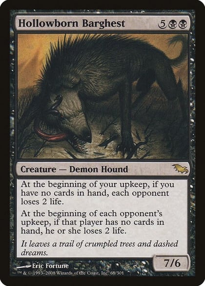 Hollowborn Barghest, Shadowmoor 68