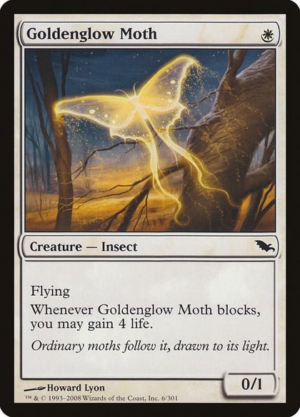 Goldenglow Moth, Shadowmoor 6