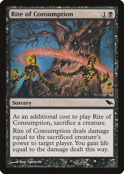 Rite of Consumption, Shadowmoor 76