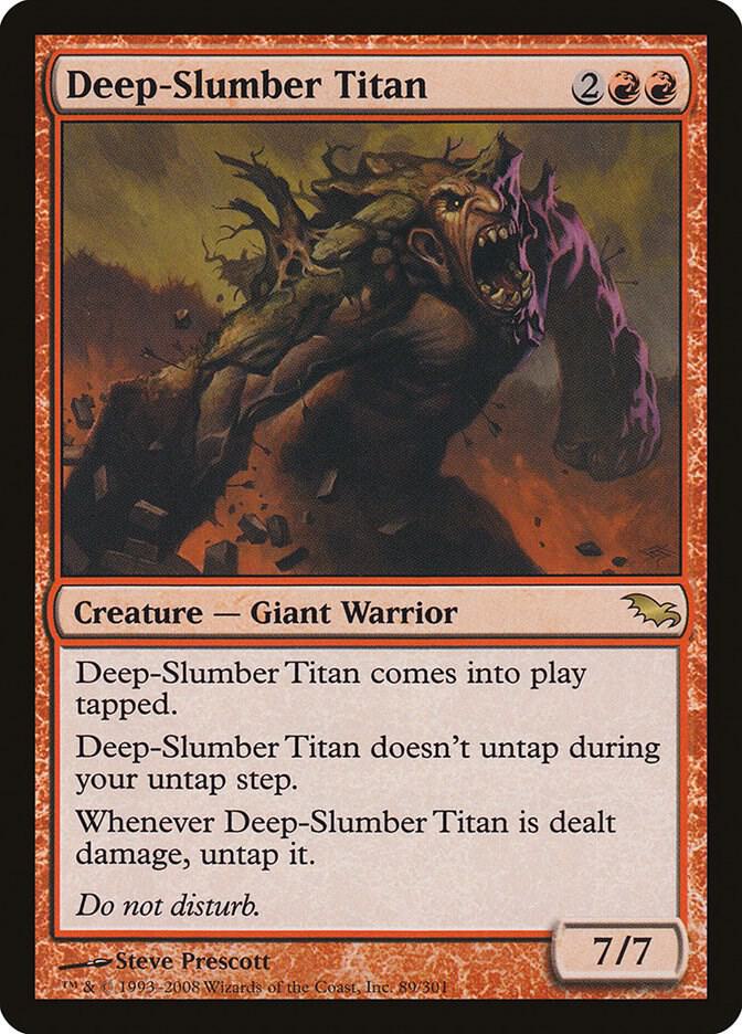 Deep-Slumber Titan, Shadowmoor 89