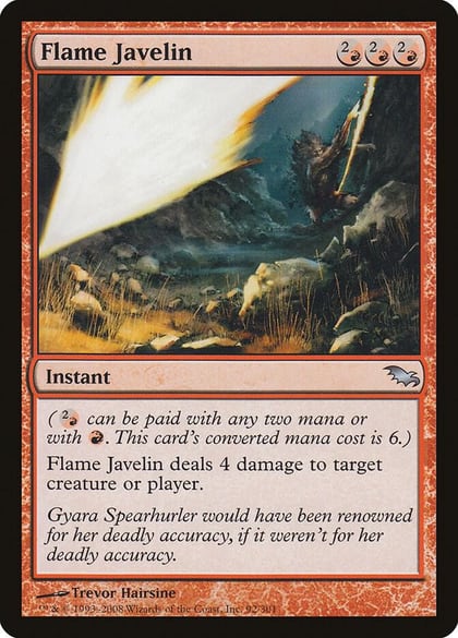 Flame Javelin, Shadowmoor 92