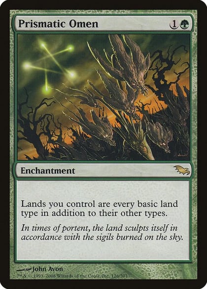 Prismatic Omen, Shadowmoor #18746