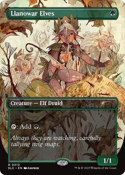Llanowar Elves, Secret Lair Countdown Kit 12