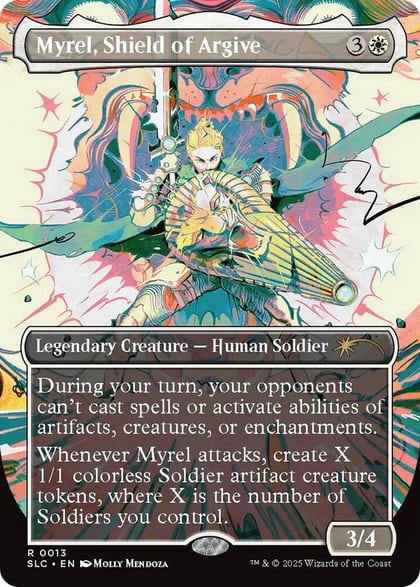 Myrel, Shield of Argive, Secret Lair Countdown Kit 13