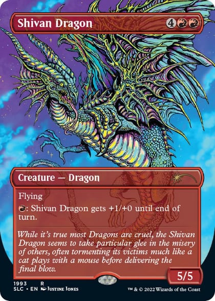 Shivan Dragon, Secret Lair Countdown Kit 1993