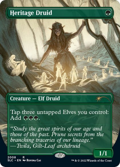 Heritage Druid, Secret Lair Countdown Kit 2008