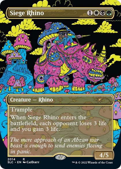 Siege Rhino, Secret Lair Countdown Kit 2014
