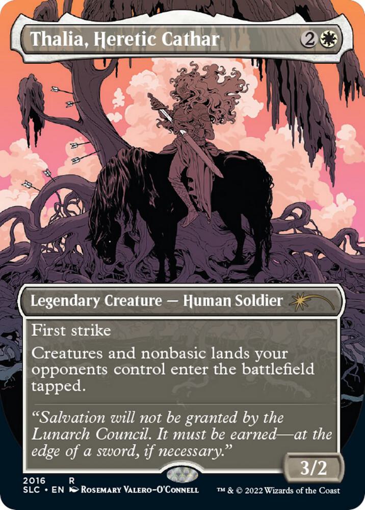 Thalia, Heretic Cathar, Secret Lair Countdown Kit 2016