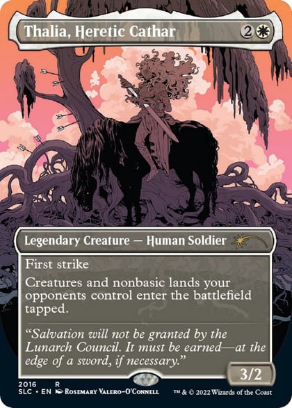 Thalia, Heretic Cathar, Secret Lair Countdown Kit 2016