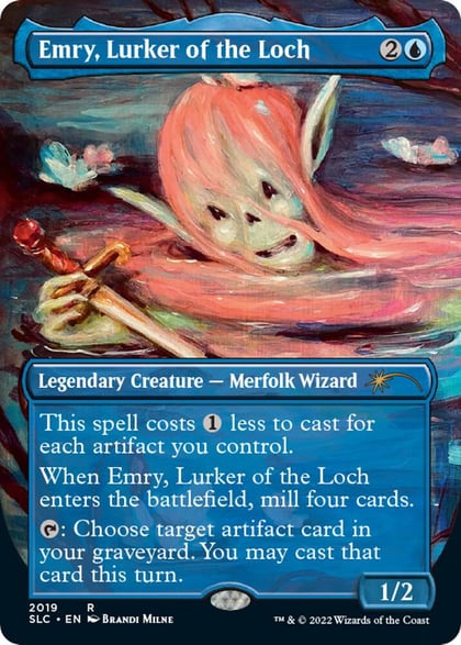 Emry, Lurker of the Loch, Secret Lair Countdown Kit 2019