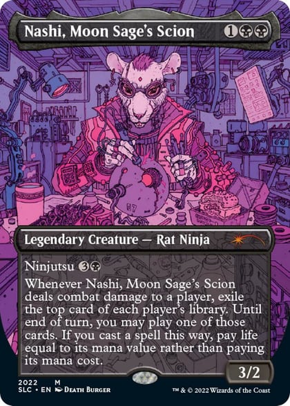 Nashi, Moon Sage's Scion, Secret Lair Countdown Kit 2022