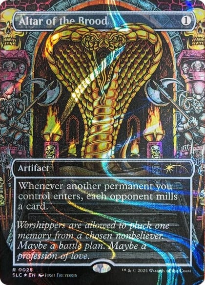 Altar of the Brood (Halo Foil), Secret Lair Countdown Kit 28