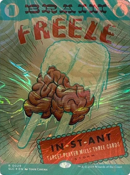Brain Freeze (Halo Foil), Secret Lair Countdown Kit 29