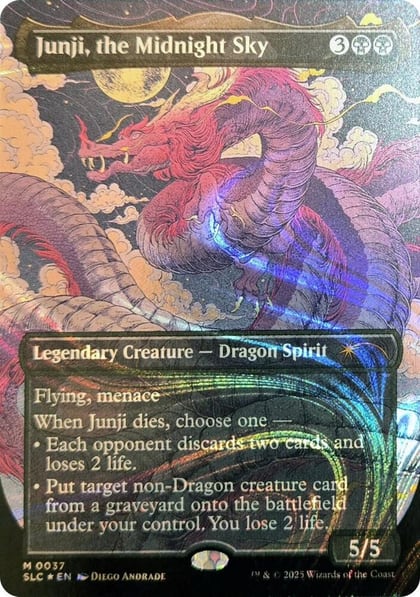 Junji, the Midnight Sky (Halo Foil), Secret Lair Countdown Kit 37
