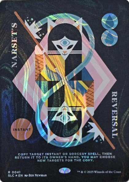 Narset's Reversal (Halo Foil), Secret Lair Countdown Kit 41