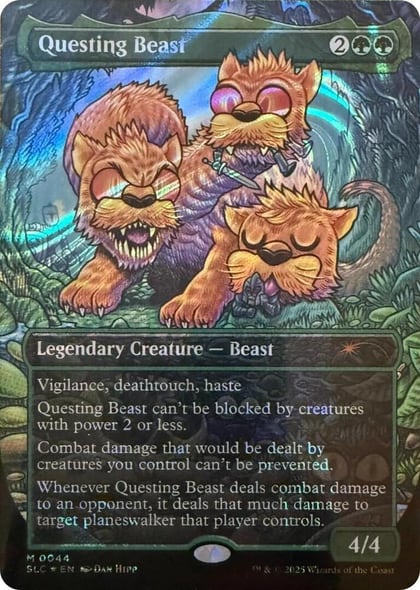 Questing Beast (Halo Foil), Secret Lair Countdown Kit 44