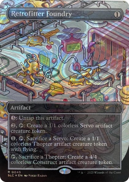 Retrofitter Foundry (Halo Foil), Secret Lair Countdown Kit 45