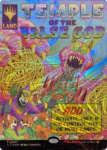 Temple of the False God (Halo Foil), Secret Lair Countdown Kit 47