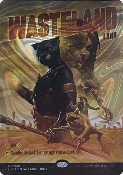 Wasteland (Halo Foil), Secret Lair Countdown Kit 50