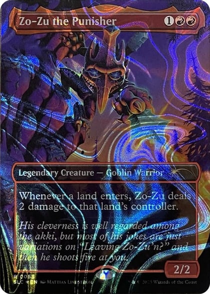 Zo-Zu the Punisher (Halo Foil), Secret Lair Countdown Kit 53