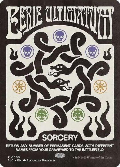 Eerie Ultimatum, Secret Lair Countdown Kit 5