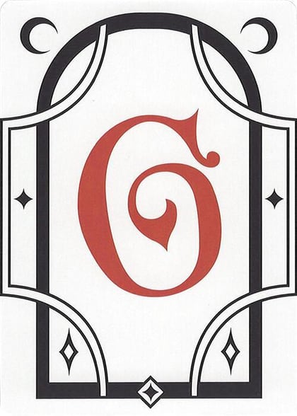 Letter Card - G, Secret Lair Countdown Kit #664111